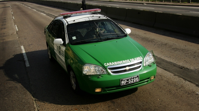 Carabineros recuperó Porsche robado este jueves en Ñuñoa