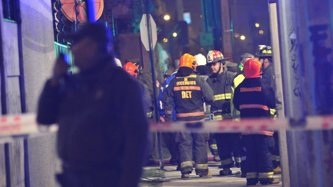 Explosión de gas se registró en edificio de comuna de San Joaquín