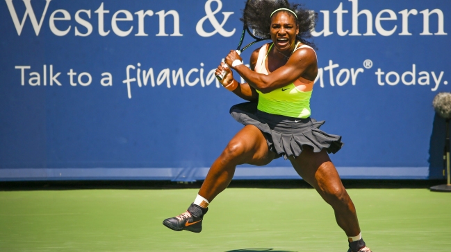 Serena Williams se instaló en semifinales en Cincinnati