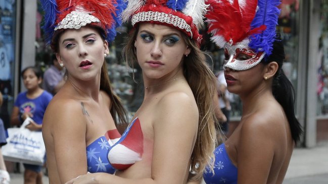 ¿Quiénes son las “desnudas” que posan con los turistas en Times Square?