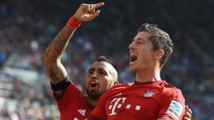 FC Bayern y Vidal celebraron ante Hoffenheim en la Bundesliga alemana
