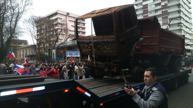Intendencia Metropolitana autoriza con condiciones marcha de camioneros