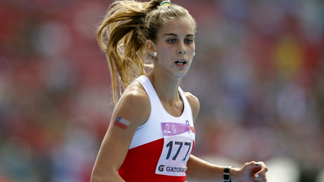 Isidora Jiménez remató quinta en su serie de los 200 metros