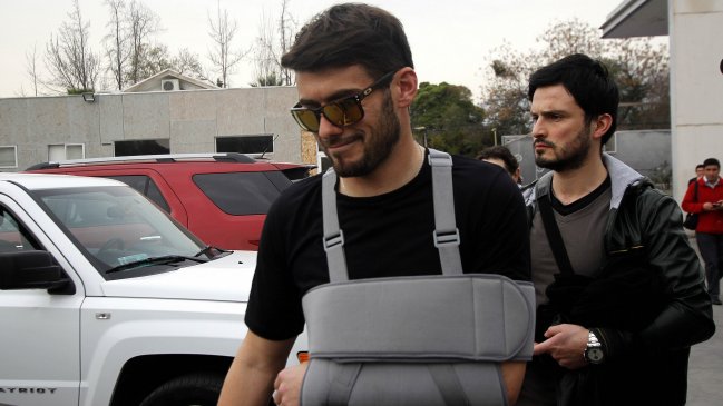 Paulo Garcés tuvo una exitosa operación a su hombro