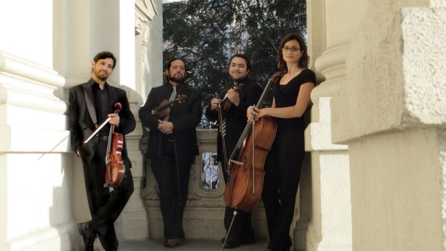 Cuarteto Surkos cierra temporada de cámara 2015 de la Orquesta Sinfónica de Chile