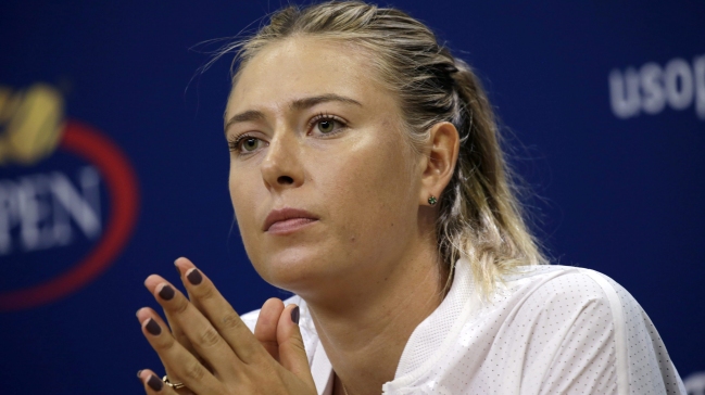 Maria Sharapova renunció a jugar el US Open por lesión