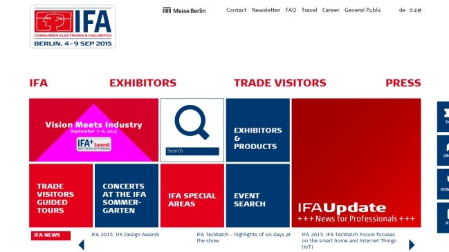 Relojes y teléfonos inteligentes reinarán en la feria IFA de Berlín