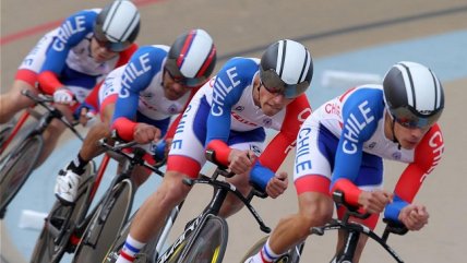  Chile alcanzó bronce en persecución por equipos  