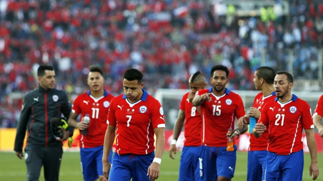 La selección chilena es octava en el ránking mundial de la FIFA