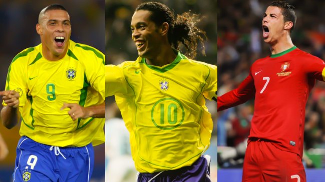 Ronaldinho pidió a los fanáticos comparar sus habilidades con Cristiano y Ronaldo