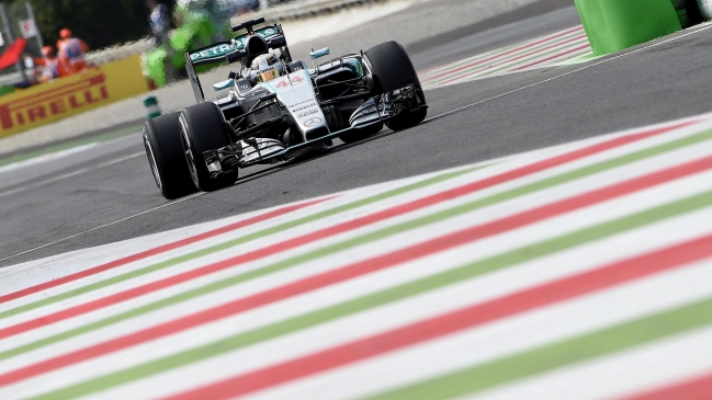 Lewis Hamilton también dominó el segundo ensayo en el Gran Premio de Italia