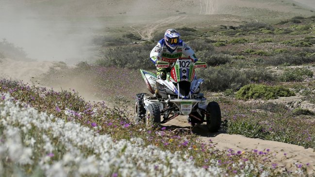 Ignacio Casale continúa como líder en quads del Atacama Rally