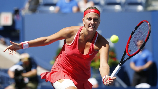 Petra Kvitova pasó sin problemas a octavos de final en el US Open