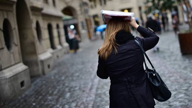 Meteorología pronosticó tormentas eléctricas y precipitaciones en la zona central
