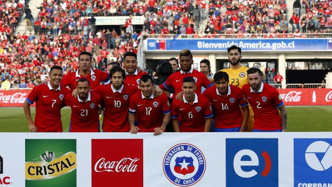 Medio inglés pone a Chile en el cuarto lugar en ranking alternativo a la FIFA