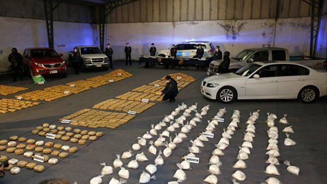 PDI de Concepción realizó el mayor decomiso de droga de 2015