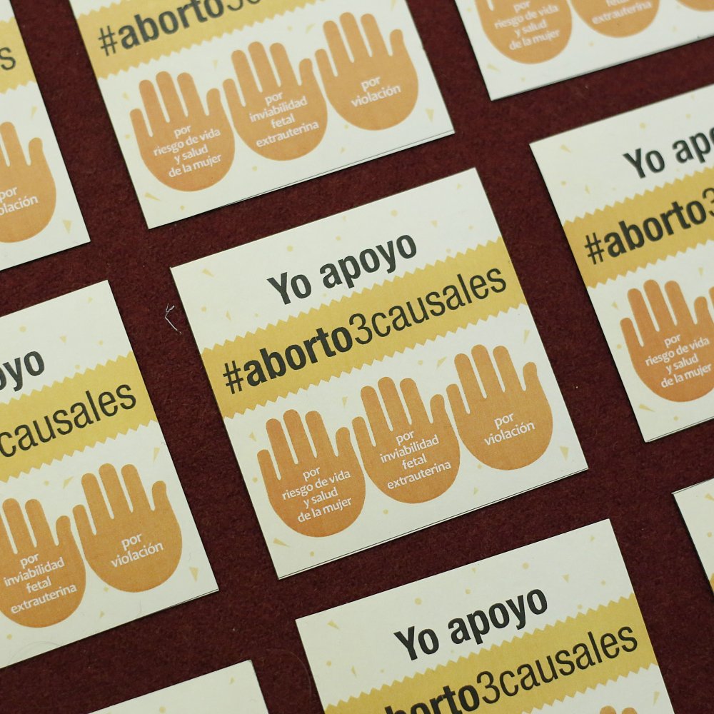 Se mantiene amplio apoyo a tres causales de aborto propuestas por el Gobierno