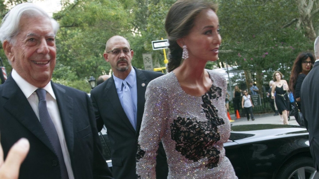 Vargas Llosa e Isabel Preysler acuden a fiesta de Porcelanosa en Nueva York