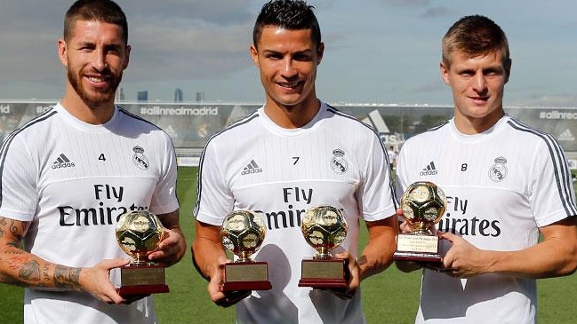 Real Madrid recibió galardón como mejor club del mundo en el 2014