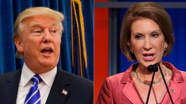 Nueva polémica de Trump: Se burló de la apariencia de rival republicana