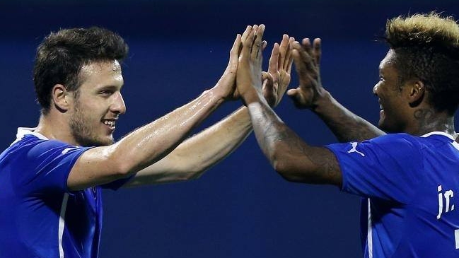Angelo Henríquez y Junior Fernandes marcaron en goleada de Dinamo Zagreb en la liga croata