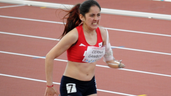 Atleta nacional Amanda Cerna clasificó a los Paralímpicos de Río 2016