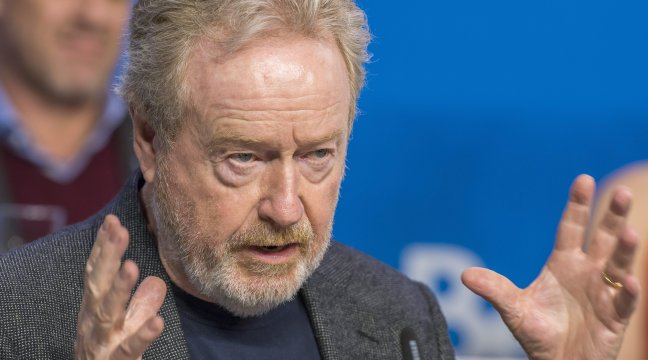 Ridley Scott revela que su verdadera pasión son las películas del oeste