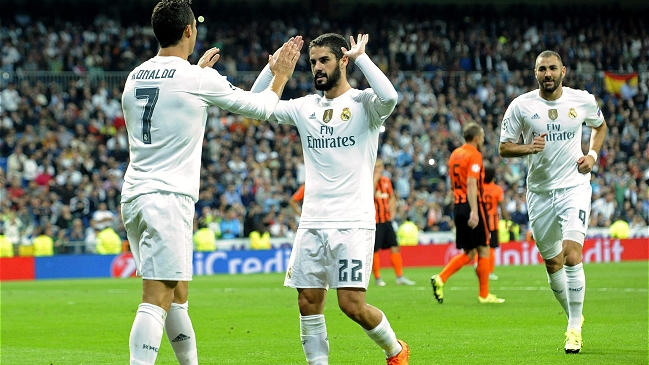 Real Madrid se estrenó en la Champions con goleada sobre Shakhtar Donetsk