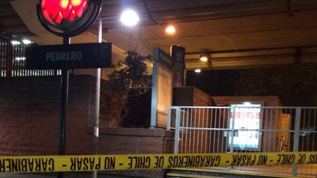 Operativo por objeto sospechoso en Metro Pedrero