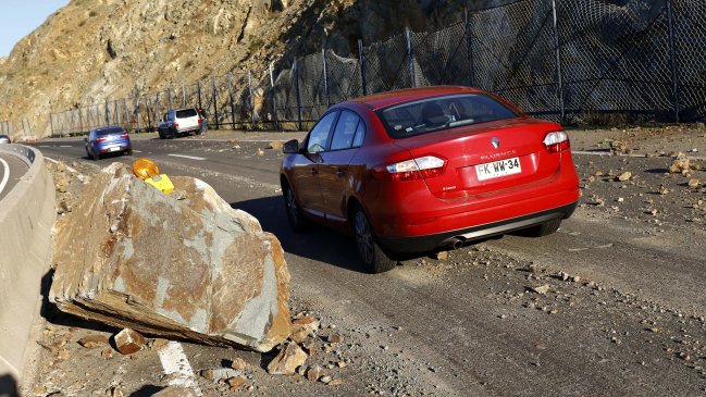 El estado de las rutas tras el terremoto en el norte chico