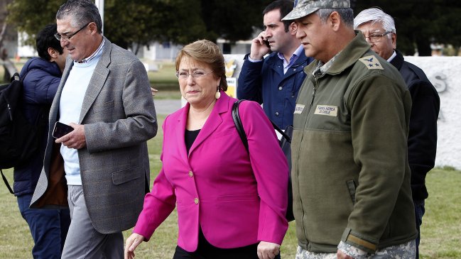 Bachelet pidió 