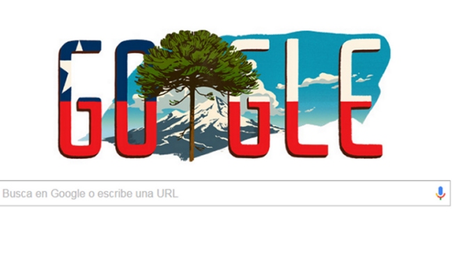 Doodle de Google celebra a Chile