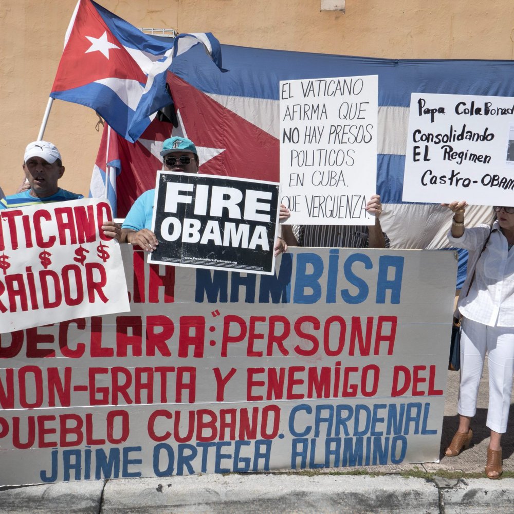 Exiliados cubanos en Miami rechazaron visita del 