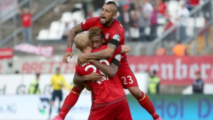 El triunfo de Bayern Munich sobre Darmstadt con Vidal como figura