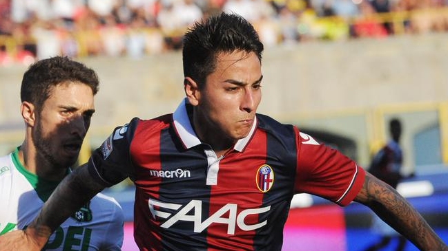 Erick Pulgar marcó presencia en primer triunfo de Bologna FC en la liga italiana