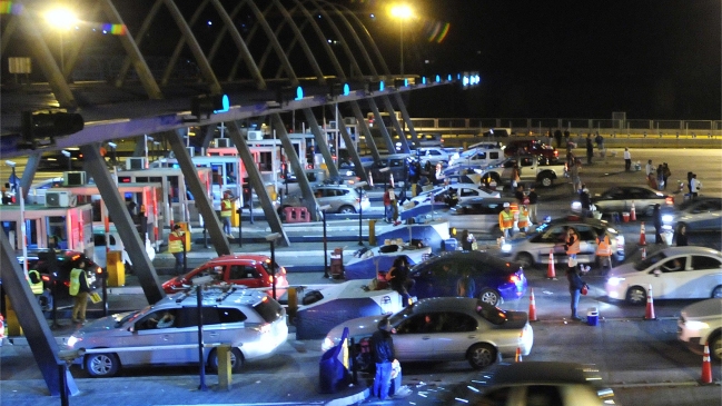 Delincuentes protagonizaron asalto a mano armada en peaje Angostura