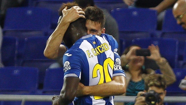 Espanyol logró valioso triunfo sobre Valencia con Enzo Roco como titular