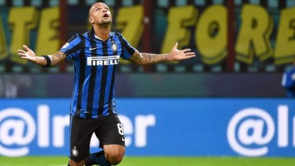 Felipe Melo le dio el triunfo a Inter de Milán sobre Hellas Verona