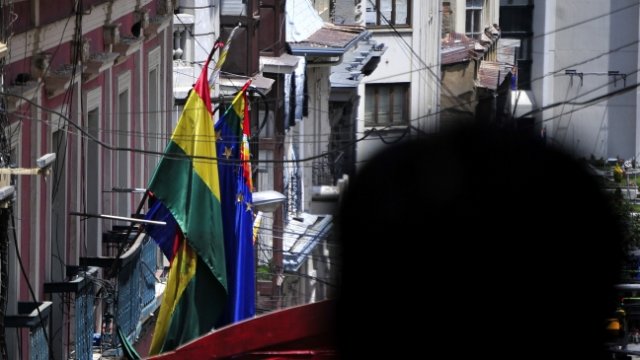 Fotos La Bandera De La Reivindicación Marítima Ya Flamea En Bolivia