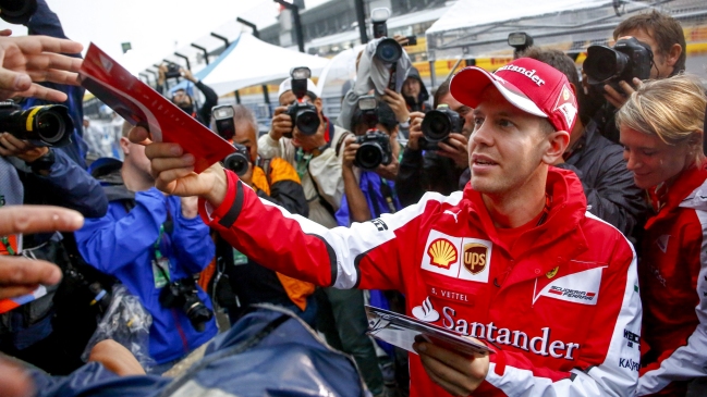 Sebastian Vettel: Sería una gran sorpresa que Mercedes tuviera problemas en Japón