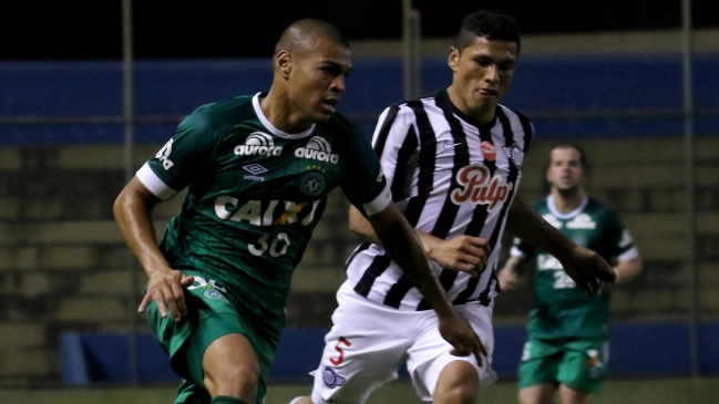 Libertad rescató una agónica igualdad como local ante Chapecoense en la Sudamericana