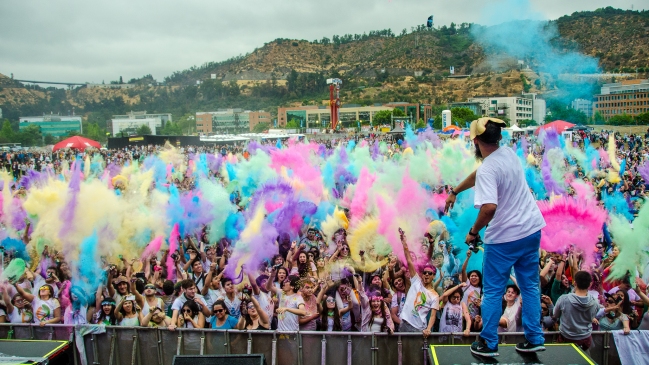 Holi Festival of Colours aterriza en octubre en Chile