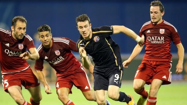 Angelo Henríquez anotó en victoria de Dinamo Zagreb por la liga croata