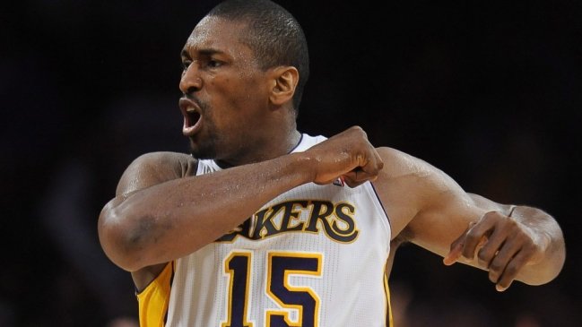 Metta World Peace regresa a Los Angeles Lakers