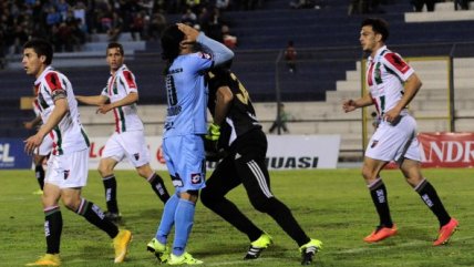 Palestino repuntó en la tabla tras derrotar a Deportes Iquique