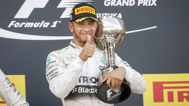 Lewis Hamilton se quedó con el GP de Japón y alcanzó las 41 victorias de Ayrton Senna