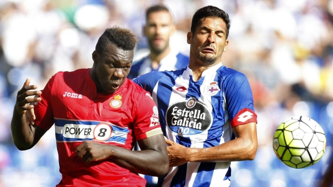 Espanyol de Enzo Roco perdió ante Deportivo La Coruña