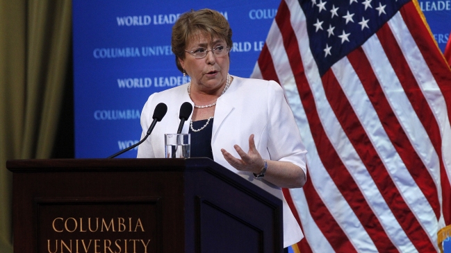 Bachelet fijó 