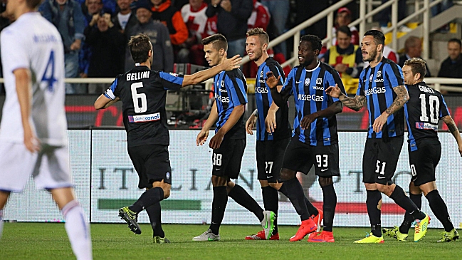 Mauricio Pinilla abandonó lesionado en victoria de Atalanta sobre Sampdoria