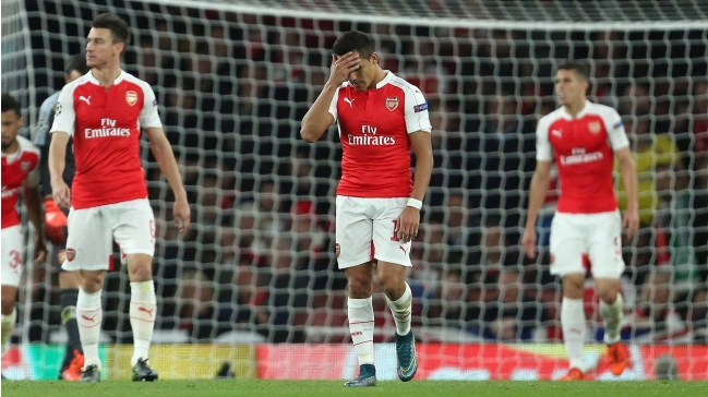 El esfuerzo goleador de Alexis fue insuficiente en caída de Arsenal